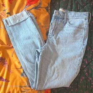 Madewell Light Wash Ankle Jeans